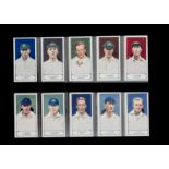 Cigarette Cards, Cricket, Pattreiouex, Cricketers Series (set, 75 cards) (vg)