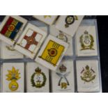 Cigarette Silks, Military, Major Drapkin, Regimental Colours and Badges of the Indian Army, lot