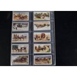 Cigarette Cards, Naval and Transport sets to include Player's Life on Board a Man O War and Ships