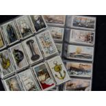Cigarette Cards, Naval, Wills sets to include Celebrated Ships, Ship's Badges, Merchant Ships of the