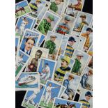 Cigarette Cards, Gallaher's loose cards from various sets to include Trains of the World,