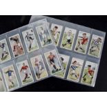 Cigarette Cards, Football, 3 Player's sets to include Footballers 1928, Footballers Caricatures by