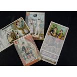 Liebig Cards, Italian Themed, sets to include Italian masques I (F147), Italian masques II (F243),