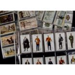 Cigarette Cards, Military, Players sets, to include Ceremonial & Court Dress, Napoleon, British
