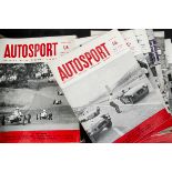 Motoring Magazines, a collection of approx 100 Autosport Magazines from 1956/57/58/61, in 4