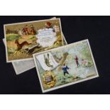 Liebig Cards, Hunting and Fishing, Hunting Deer (F191), Hunting in Different Countries (F233),