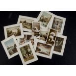 Cigarette Cards, Millhoff's De Reszke, various loose cards from sets to include England Historic &