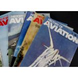 Aviation, History of Aviation, magazine, parts 1 to 72, full colour F V/G.