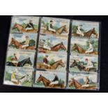 Cigarette Cards, Horse Racing, Anstie's Racing Series (1-25) and (26-50) (gen gd, some