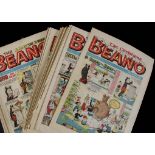 Comics, a collection of approx 220 Beano comics from 1972/3/4/5/6 parcel G.