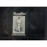 Trade Cards, Trade card, Cricket, Rowntree's, Celebrities, cricket subject, 'Hirst' (gen gd) (1)