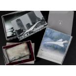 Aviation, a collection of Concorde memorabilia including, 2004 Calendar, framed 40th Anniversary