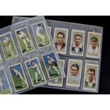 Cigarette Cards, Cricket, 2 Player's sets Cricketers 1930 and Cricketers 1934 (both gd)