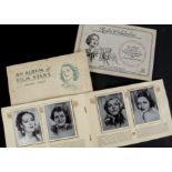 Cigarette Cards, Mixture, a selection of sets, three original albums, Players Film Stars (L25) and