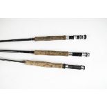 Angling Equipment, a Dermot Wilson, Boy Wallop fly rod together with another example and a Fuji