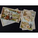 Liebig Cards, European Country Themed, Provinces in Spain (F567), Views of European Cities (F586),
