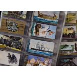Cigarette Cards, Speed, Peter Jackson's Speed Through the Ages, complete set of two sized cards, (