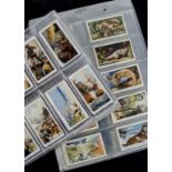 Cigarette Cards, Mixture, complete sets to include Ogdens, Whaling. The Story of Sand and Sea