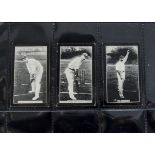 Cigarette Cards, Smith's, Champions of Sport (blue back), 3 cricket subjects, W.W. Armstrong (back