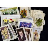 Cigarette Cards, Mixture, a selection of loose cards various manufacturers and genres, cards to
