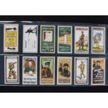 Cigarette Cards, Military, a small collection by Wills to include Transvaal Series (white border,