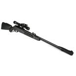 Shooting, a Gamo CFX .22 ( 5.5) Air rifle, rifled steel barrel with a grooved receiver for