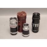 Schneider Lenses, Tele-Xenar optics in 150mm, 180mm and 200mm focal lengths