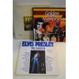 Elvis, five unofficial LP box sets - German releases including 60 Golden Hits and The King a