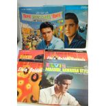 Elvis, seven original USA stereo LPs on the grooved black RCA Victor label LSP-2075, LSP-2999,LSP-