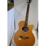 Guitar, acoustic/electric gear4music model no SCG-350NT good condition