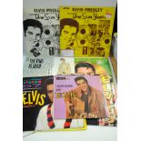 Elvis, nineteen later issue UK LPs including The Best of Elvis (reissue) and The Sun Years (mono &