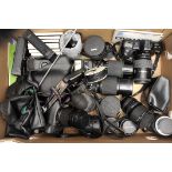 A Selection of Various Lenses & Accessories, including fiters, adapters, winders and more (a lot)