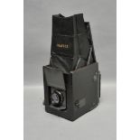 A Graflex R.B. Graflex-Series B Reflex Camera, with Kodak f/4.5 6 3/8" lens