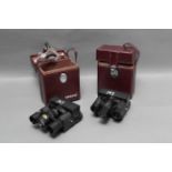 Two Pairs of Tasco Binocular Cameras, in maker's cases (2)