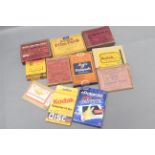 A Selection of Various Plate Film, including Standard Selo Gaslight Paper, Imperial Speical Rapid