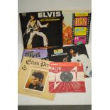 Elvis, approximately forty five albums of varous years and conditions including GI Blues and