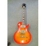 Electric Guitar, Westfield with strings and a tuning key missing