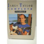 James Taylor, complete 3 volume boxed set - Warner Bros 1987 three songbooks containing melody