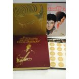 Elvis, five American LP box sets including A Golden Celebration and The Legendary Reccordings,