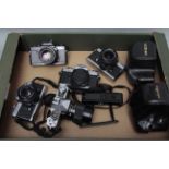 Various Minolta SLR Cameras, including XG-9, XD-7 and more (a lot)