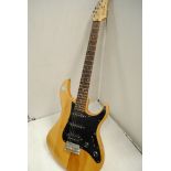 Electirc Guitar, A Yamaha Pacifica strt copy with natural finish and in very good ocndition
