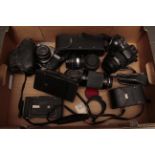 A Selection of Various Cameras, including Olympus E-500, Pentax K100 and more (a lot)