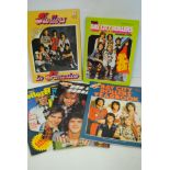 Bay City Rollers, ten books and magazines including Annual 1976, Yearbook 1975, In America,