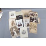 A Selection of Photographs & Carte De Visites, including two tintypes (a lot)