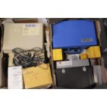 Projection Equipment, including Alpa controls, Kodak Carousel items, a Uher 4200 tape recorder and