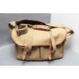 A Large Billingham Camera Bag, tan in colour