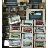 Oxford Diecast and Omnibus, buses and trams including NPE002 Plaxton Elite Parks of Hamilton, NTR001