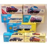 Corgi Classics, trucks and lorries, 1:50 scale, including 15201 Scammell Scarab Dropside Mitchells &