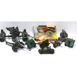 Diecast Guns and Military Equipment, mainly Britains, together with examples by Lone Star, Dinky and