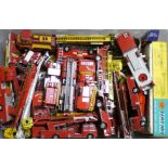 Corgi Fire Engines, 1127 'Simon Snorkel' Fire Engine (4), 1143 'American La France' (5), 1103